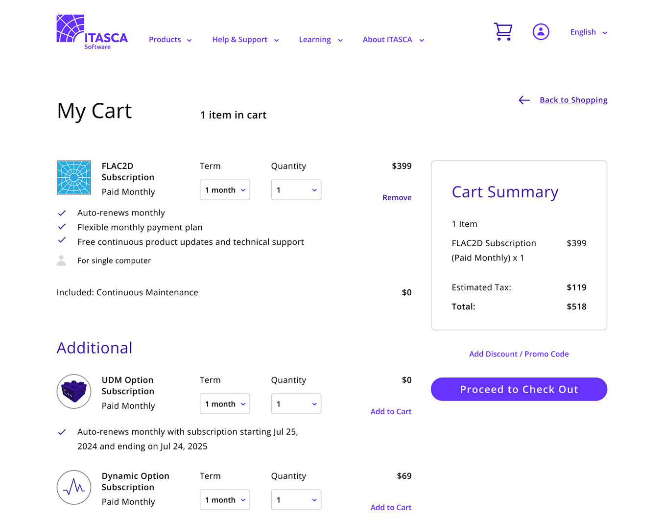 Redesigning a B2B eCommerce SaaS platform to enhance user experience and drive software sales growth by 25%.